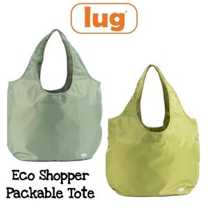 Lug Eco Shopper Packable Tote Bag NWT